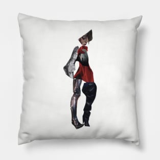 Girl Armor Pillow