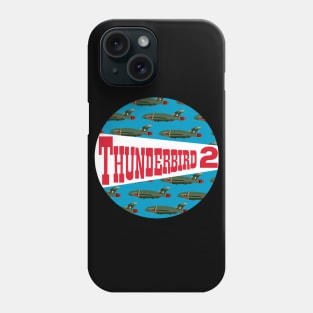 Thunderbird 2 Aircraft Thunderbirds TV Original Series Virgil Tracy Phone Case