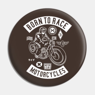 Motorcycle Racing Club Pin