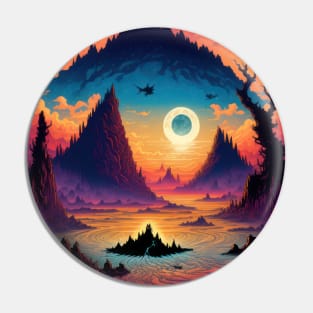 The Adventure - Black BG Pin