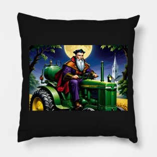 John Dee Riding a John Deere Pillow