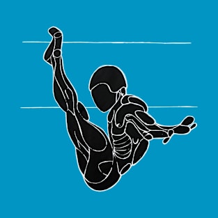 Art, High dive, Platform diving T-Shirt