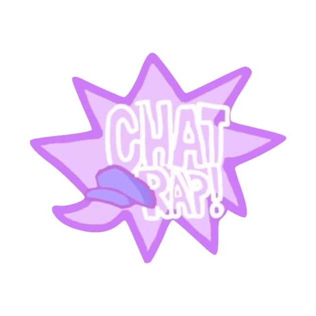 Chat Rap Pastel Logo by Aviva Droplet Shop