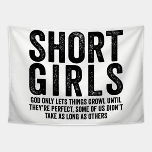 Pro Short Girls Black Tapestry