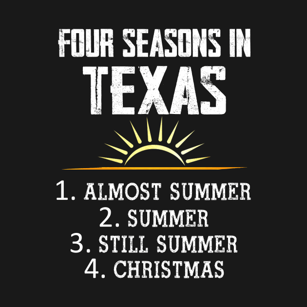 Funny Texas TShirt Sunshine Heat Texas Souvenir Gift by finchandrewf