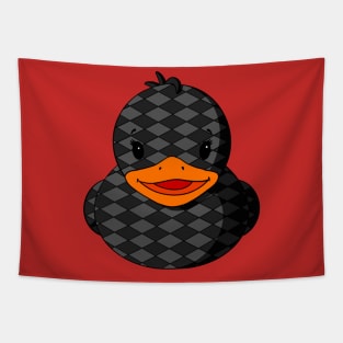 Checkerboard Rubber Duck Tapestry