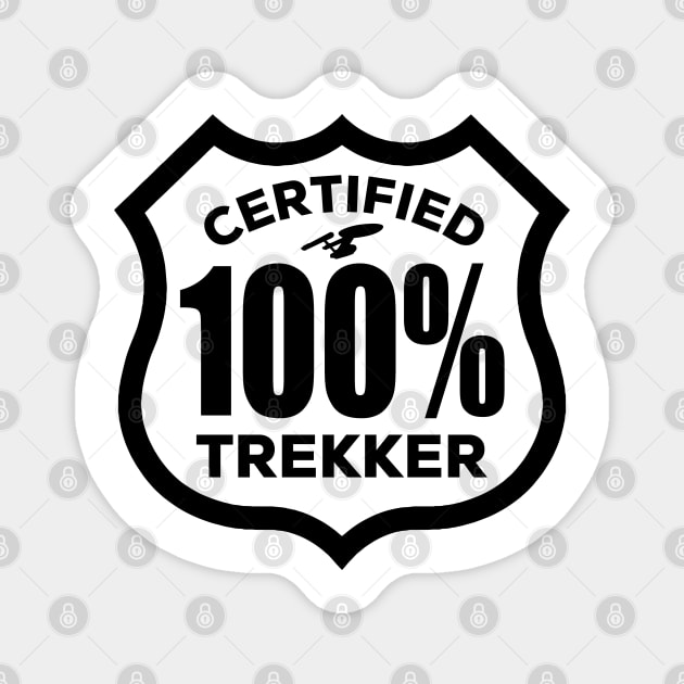 100% TREKKER - 2.0 Magnet by ROBZILLA