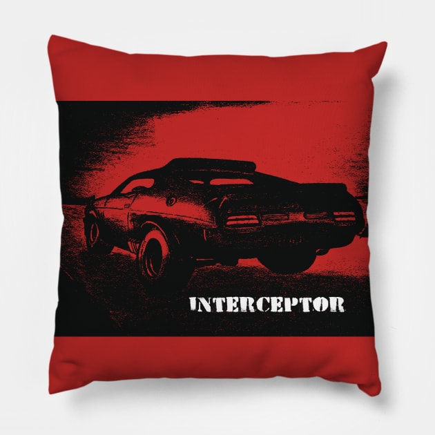 interceptor Pillow by mangulica