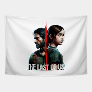 the last of us tv series " TLOU " tshirt sticker etc. design by ironpalette Tapestry