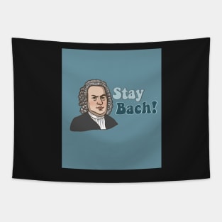 JS Bach Mask Tapestry