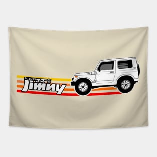 Suzuki jimny white Tapestry