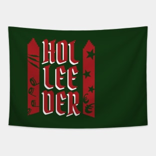 holleeder in red. Tapestry