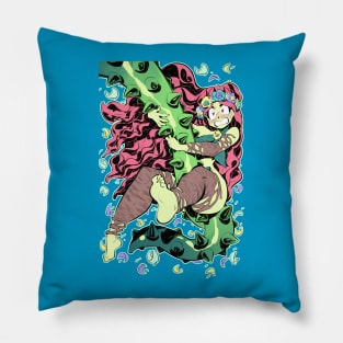 Plant girl Pillow