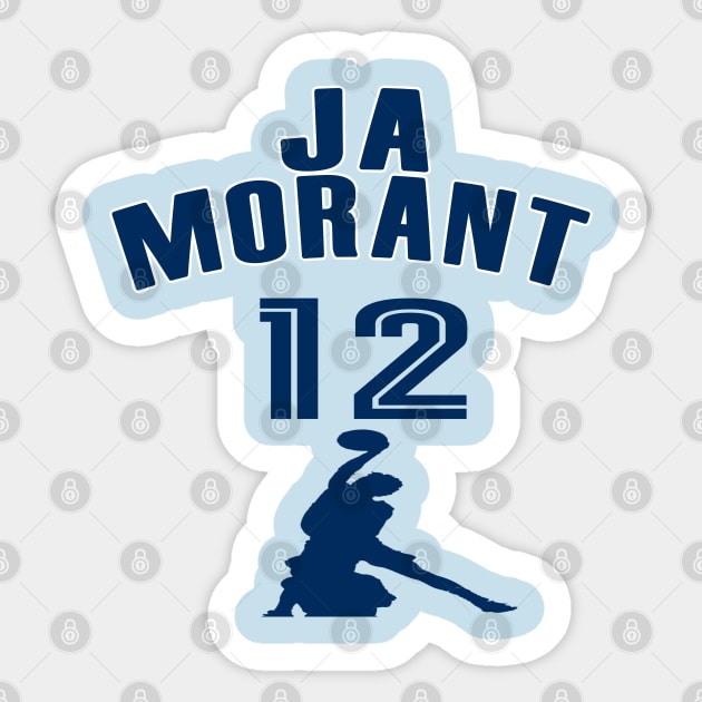 Blue Graphic Style JA Morant NBA Memphis Grizzlies Basketball