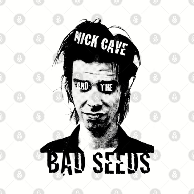 Nick Cave and the Bad Seeds by OSCAR BANKS ART