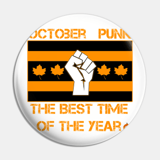 October Punk Pin