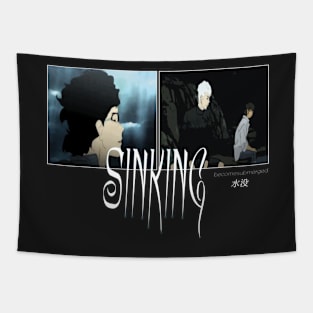 Japan Sinks ''SINKING'' V2 Tapestry