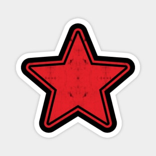 Red Star Magnet