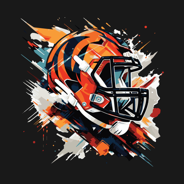 Cincinnati Bengals Helmet by vectrus