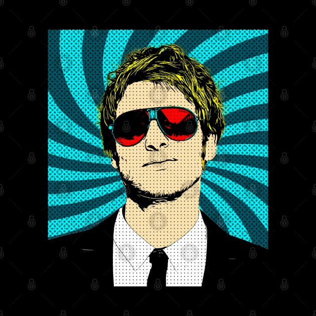 Pop Art Handsome Men Glasses by Flasher