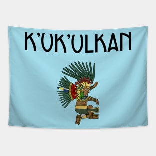 K'uk'ulkan - Dark version Tapestry