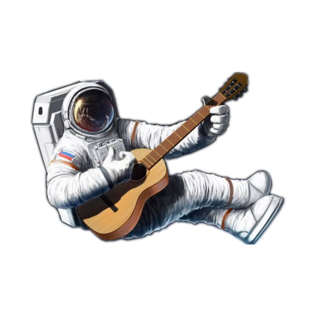 True guitar player by Space heights