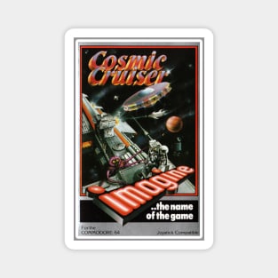 Cosmic Cruiser - Commodore 64 Cover Art Magnet