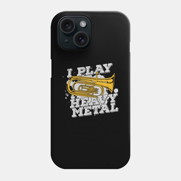 Tuba Player Marching Band Gift Phone Case by Dolde08