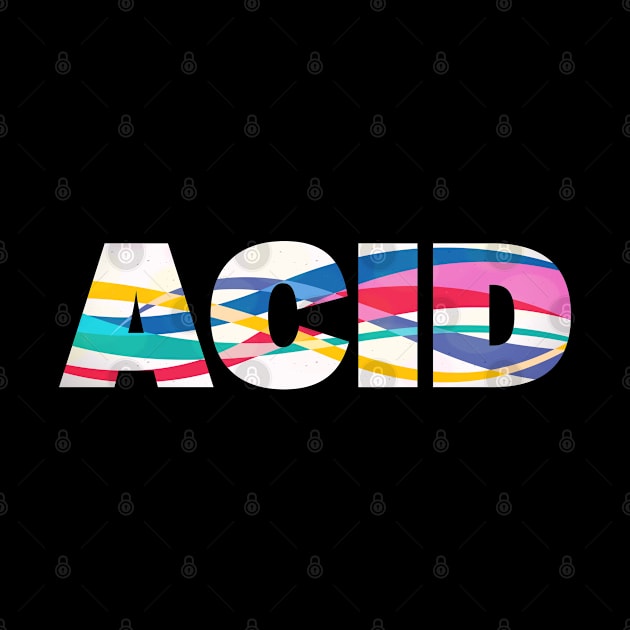 ACID House EDM Techno Raver DJ Rave Festival Gifts by BIGUP