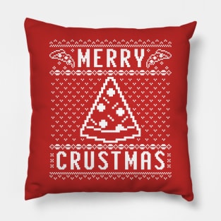 Merry Crustmas Sweater Pillow