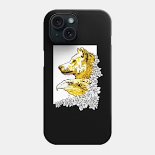 Wolf Eagle Phone Case