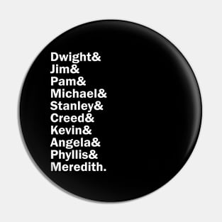 Funny Names x The Office Pin