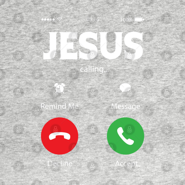 Jesus calling - Jesus - T-Shirt