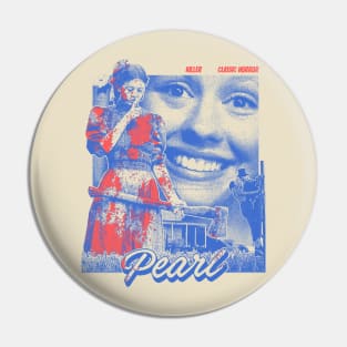 Classic Retro Noise Pearl Pin