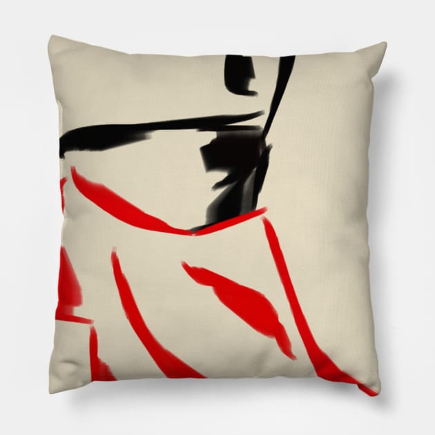 Dancer Pillow by Like Water