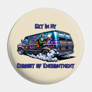 Ride With The Wizard! Pin