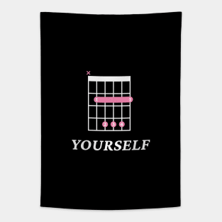 B Yourself B Guitar Chord Tab Dark Theme Tapestry