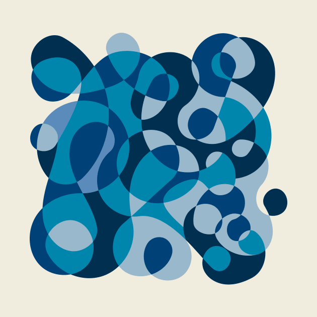 Surreal Shapes (Miro Inspired) by n23tees