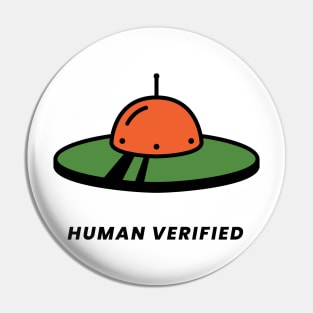 Human Verified by UFO Pin