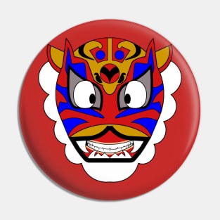 Tiger Kid - Face Pin