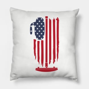 Curling Flag Pillow