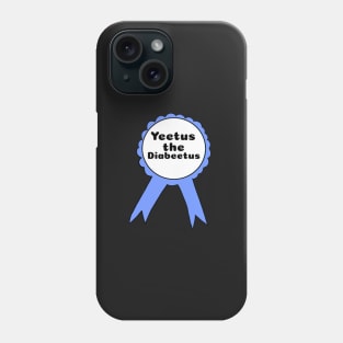 Yeetus the Diabeetus Ribbon - Blue Phone Case