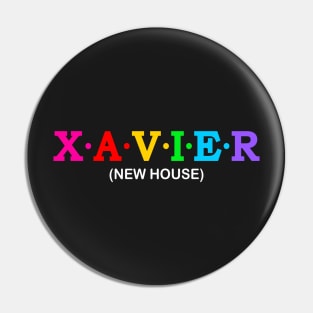 Xavier - New House. Pin