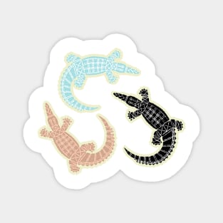 Crocodile alligators Magnet