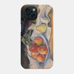 Fruit on a Table by Paul Cezanne Phone Case