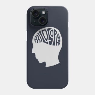 A Philosophical Mind (Grey Version) Phone Case