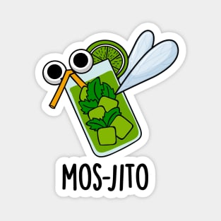 Mos-jito Cute Mojito Drink Pun Magnet