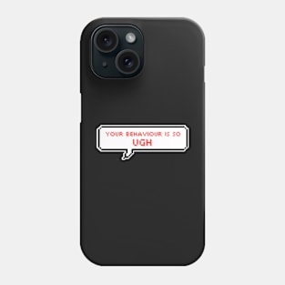 Your behavior is so ugh - Hyunjin - Stray Kids Phone Case