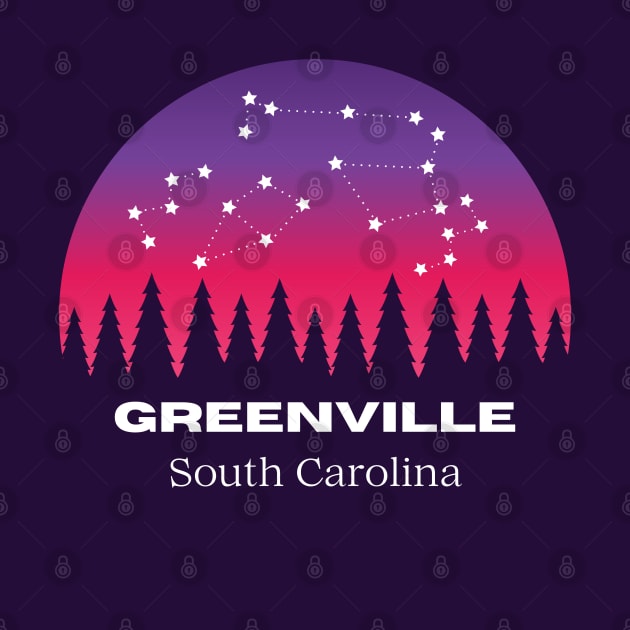 Greenville South Carolina Tourist Souvenir by carolinafound