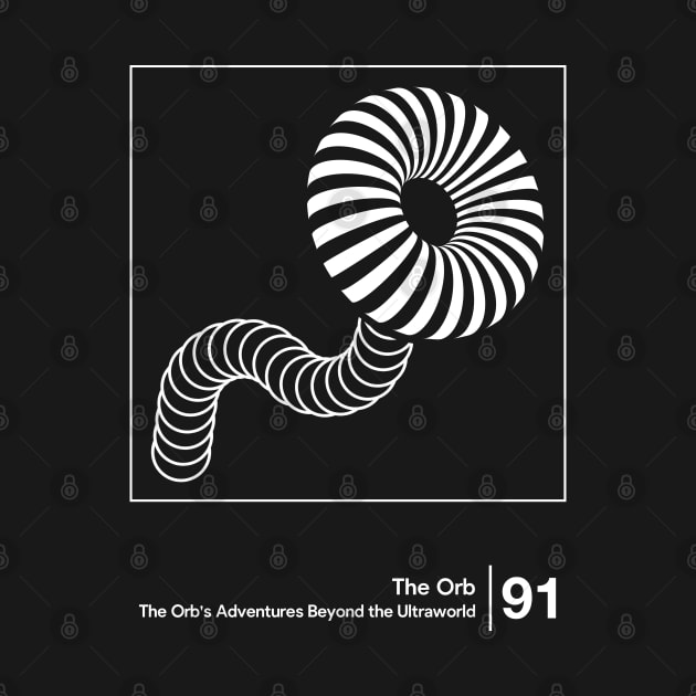 The Orb's Adventures Beyond the Ultraworld / Minimal Graphic Artwork by saudade